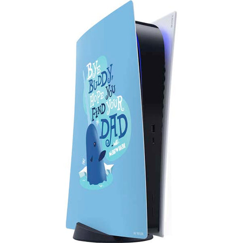 Elf Mr. Narwhal Farewell PS5 Digital Edition Console Skin